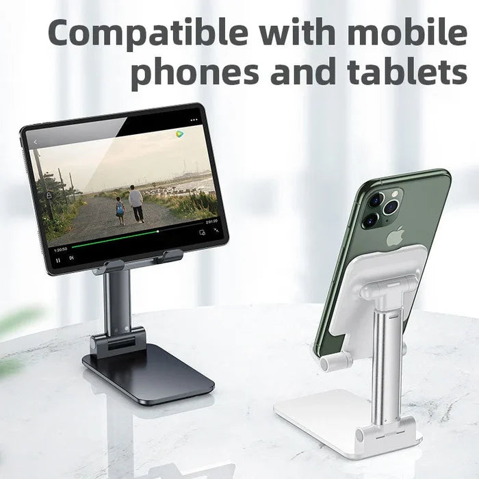 Foldable Aluminum Desktop Phone Stand Holder